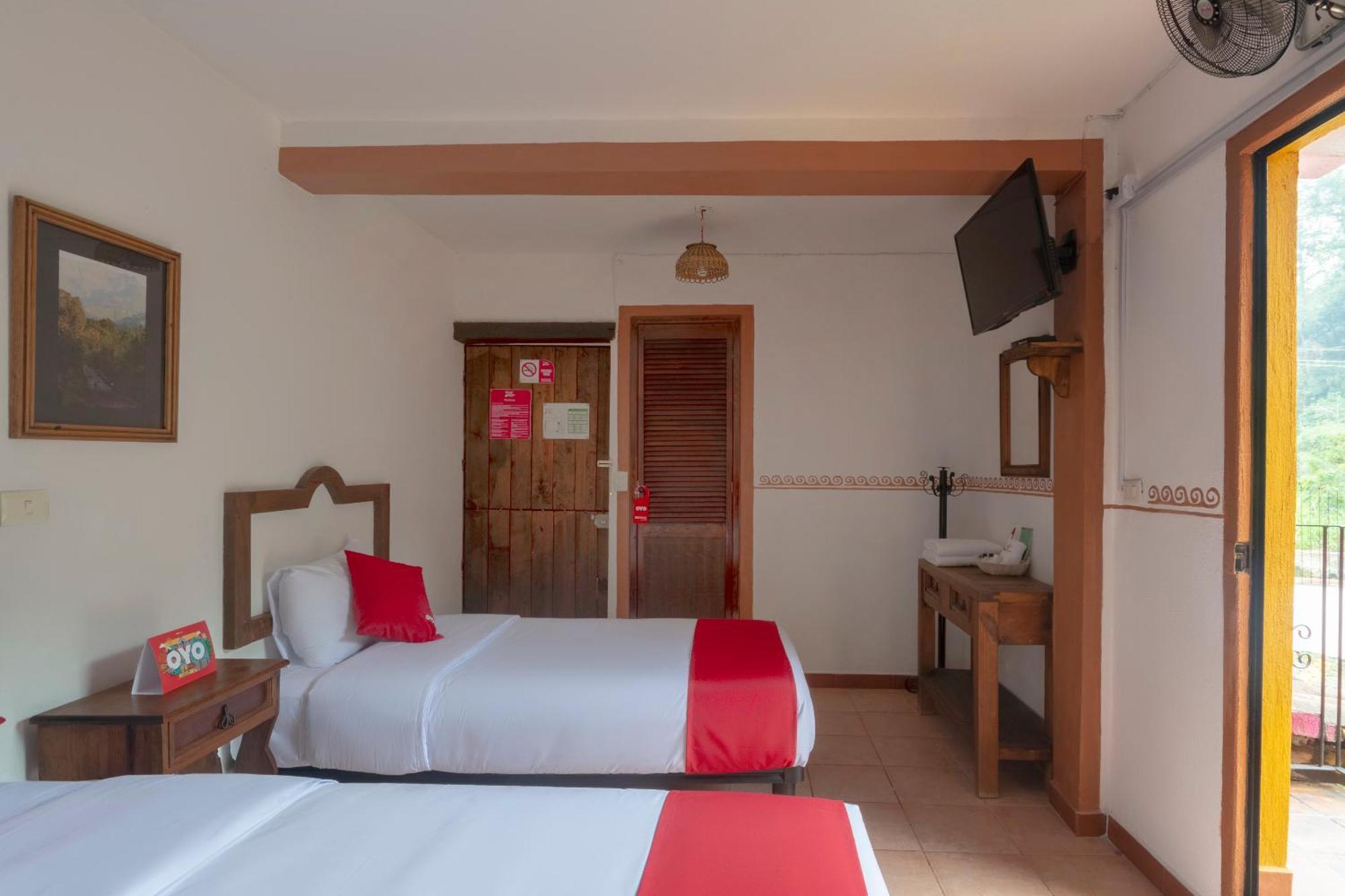 Hotel Coyopolan Xico Bagian luar foto